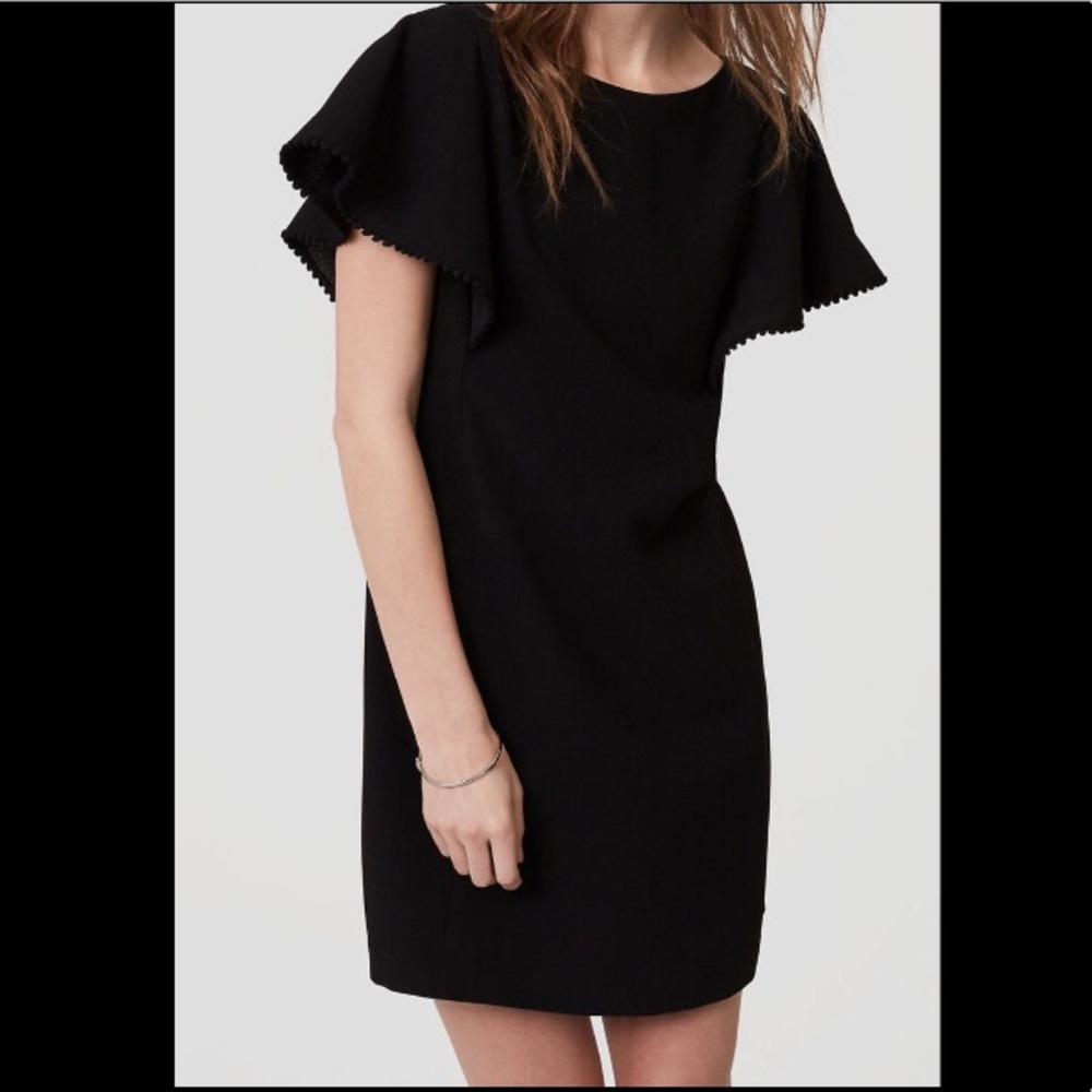 Black cocktail dress